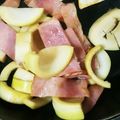 クックEGIVJ7☆'s cooksnap of when they made 破竹とベーコンのきんぴら☆あく抜き1時間.