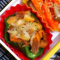 nosso's cooksnap of when they made ケチャップ味で＊ピーマンの高野豆腐詰め.