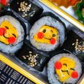 nosso's cooksnap of when they made 簡単！キャラ弁当☆可愛い♪スマイル巻き♪.