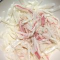 ゆうきいた's cooksnap of when they made 大根とかにかまのマヨネーズサラダ.