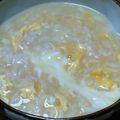 ﾋﾟﾛﾐ♡'s cooksnap of when they made 胃に優しい♡とろける～白ネギと卵の雑炊.