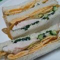 ホソニャン's cooksnap of when they made 野菜いっぱいホットサンド.