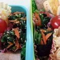 ekokan's cooksnap of when they made ほうれん草と人参のごま和え.