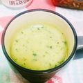 moz煮's cooksnap of when they made 簡単♡チンゲンサイのポタージュ.