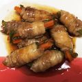 ☆kana☆♩'s cooksnap of when they made ピーマン嫌いにも♡ピーマンの甘辛肉巻き♪.
