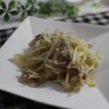 まろんかふぇ's cooksnap of when they made 豚もやしのゴマ味噌炒め.