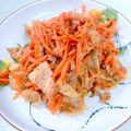 シマシマリス's cooksnap of when they made 豚肉バラと野菜の塩ダレ炒め！サンチュ巻♡.