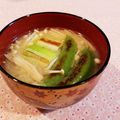Richland☆Y's cooksnap of when they made ごま油で焼いて焼いて味噌汁.
