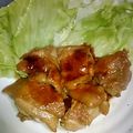 クックE4Y5VK☆'s cooksnap of when they made 鶏肉の中華風生姜焼き.