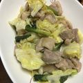 クックLD9AZ5☆'s cooksnap of when they made 鶏肉とキャベツの塩麹炒め.