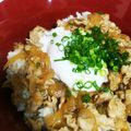 ぺんきち71's cooksnap of when they made とろ〜り♪豚バラ丼温玉のせ.