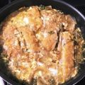 りっちぃ217's cooksnap of when they made ♡チキンカツの卵とじ♡.