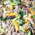 純chan328's cooksnap of when they made コストコのプルコギビーフで中華牛丼.
