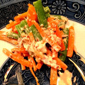 愛猫ベリー's cooksnap of when they made 簡単!いんげんと人参のツナマヨサラダ♪.