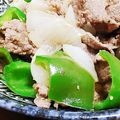 ぴかっち❤'s cooksnap of when they made 牛肉とピーマンの粒マスタードソース炒め♪.