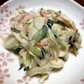  しー's cooksnap of when they made カニカマと玉ねぎと胡瓜のオーシャンサラダ.