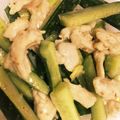 ＊にょにょん＊'s cooksnap of when they made ささみとキューリのゴマゴマドレ.