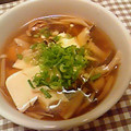 まりんごっこ's cooksnap of when they made 寒天とろみで☆きのこたっぷり酸辣湯.