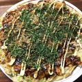MicHolly's cooksnap of when they made フライパンで簡単！広島風お好み焼き.