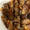 chipooh's cooksnap of when they made エリンギと人参の豚肉巻き・トンテキソース.