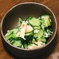 mami♪123's cooksnap of when they made かに缶 きゅうり だけ！ 簡単.
