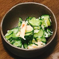mami♪123's cooksnap of when they made かに缶 きゅうり だけ！ 簡単.