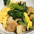 yummy?'s cooksnap of when they made 簡単！鶏肉、小松菜、玉子の牡蠣油炒め.