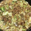 チエティー's cooksnap of when they made お家で簡単！もんじゃ焼き.