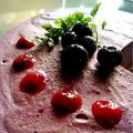 ともちゃん1230's cooksnap of when they made ブルーベリーとヨーグルトのムースケーキ.