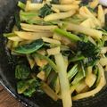 たおえり's cooksnap of when they made ♪ジャガイモ＆ほうれん草麺つゆバター炒め.