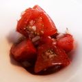 名月。's cooksnap of when they made 話題入♪打倒トマト嫌い！万能トマトマリネ.