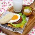ｍａｒｉ♪'s cooksnap of when they made イングリッシュマフィンでハンバーガー.