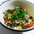 o^o^oayuayu's cooksnap of when they made 旨い♪豚ひき肉としめじたっぷり混ぜご飯.