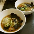 Hirarinn☆'s cooksnap of when they made 海苔たっぷり餃子スープ.