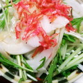 クック0K0E2K☆'s cooksnap of when they made 桜えびとトマト・水菜の簡単サラダ♪.