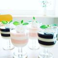 kimrisa's cooksnap of when they made WECKで　コーヒー＆苺のしましまゼリー.