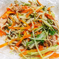 ねぞろ's cooksnap of when they made 水菜とえのきのレンジ蒸しツナ和え.
