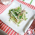 ＴＯＭＯＷＡＴ's cooksnap of when they made 水菜とミョウガのゴマおひたし.
