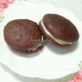 アッキータン's cooksnap of when they made HMで簡単☆ウーピーパイ☆.
