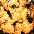 ひととせ305's cooksnap of when they made 残りご飯で！リゾット？ピラフ？チーズ飯♡.