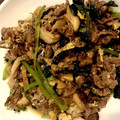 cherry111☆'s cooksnap of when they made 牛肉と小松菜のすき焼き風お弁当.