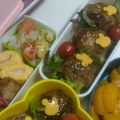 クックE5GLB1☆'s cooksnap of when they made ✿キャラ弁 ミッキーのミートボール✿.