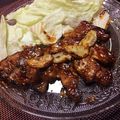 nyankoにゃん's cooksnap of when they made アップルソースで洋食屋さんのトンテキ.