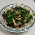 sumileママ's cooksnap of when they made サラダ菜としめじのスタミナ炒め♡.