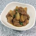 まさたかまま's cooksnap of when they made ホッとする味～。鶏肉と大根の煮もの.