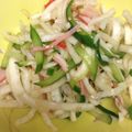 しずのんママ's cooksnap of when they made 混ぜるだけ！大根と胡瓜のかにかまサラダ.
