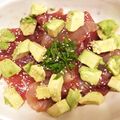 たなりり's cooksnap of when they made マグロとアボカドのヅケ漬け丼☆.