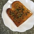 ふたごゆき's cooksnap of when they made のりたま★トースト.