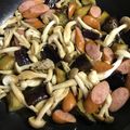 りくまま513's cooksnap of when they made ウィンナーを入れた茄子としめじの炒め煮.