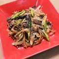 クックE93NCU☆'s cooksnap of when they made ごぼうと牛肉のこってり煮 オイスター風味.